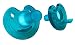 Philips Notched Newborn Soothie Pacifier, Green, 0-3 Months, Hospital Binky - Natural Scent (2pack)