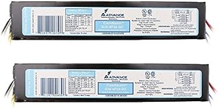 [2-Pack] Advance ICN-4P32-SC Electronic Fluorescent Ballast, 4 Lamp, 32W T8, 120/277V