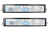 Pack of 2 Advance ICN4P32N Electronic Fluorescent Ballast, 4 Lamp, 32W T8, 120/277V.