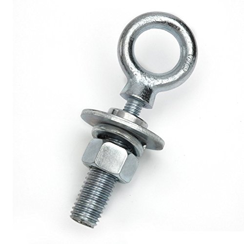 PROGRIP Deck Down 822980 Reusable Tie Down Anchor Bolts for Wood and Composite Deck, 3/8" (Pack of 2)