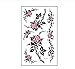Produktbild 4 Pcs Aquarell Blume Temporäres Körper Tattoo So Schön Kann Für Körper A15 Verwendet Werden