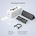 AWOL VISION DLP Link 3D Glasses, Rechargeable Active Shutter Eyewear Compatible with AWOL VISION LTV-3000 Pro and LTV-3500 Pro, Vanish TV & Other DLP-Link 3D projectors (2 Packs)