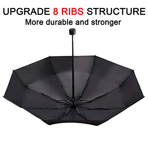 Goothdurs GOOTHDURS_MANUAL_8K_BLACK Mini Travel Compact Windproof Umbrella thumb #5