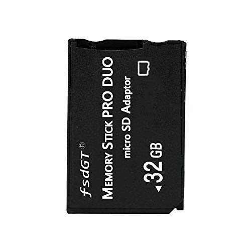 Fengshengda 32G High Speed Memory Stick Pro-HG Duo Class 10 32G Micro SD and Mark2 HX Adapror for PSP Accessories
