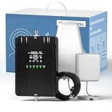 Mobilfunk Verstärker für Handy, 5G 4G LTE 3G Handy Signalverstärker Band 1/3/7/8/20 Repeater Mobilfunk für Alle Deutschen Netzbetreiber Vodafone O2 Telekom