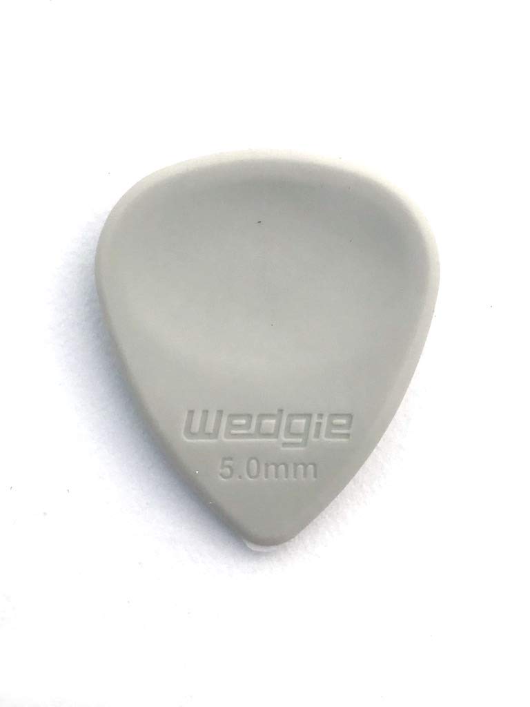 Wedgie WRPP50S 5.0mm Soft Wedgie Rubber Pick, 3 Pack