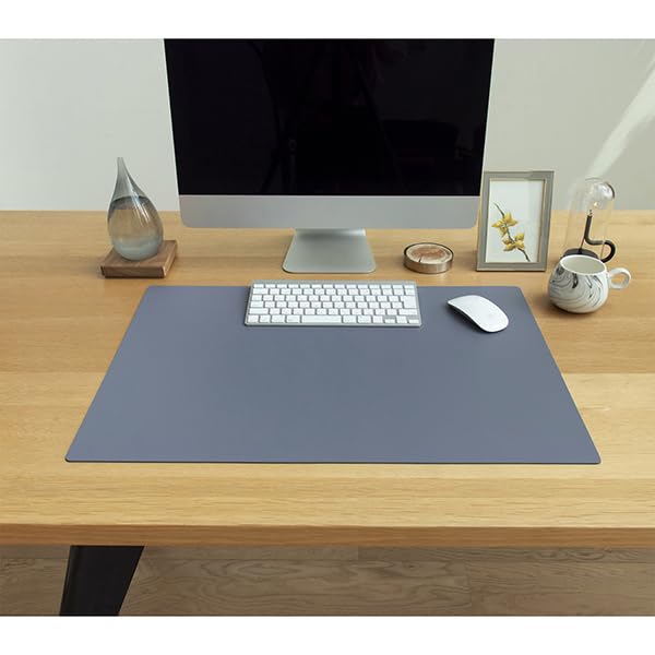 Amazon | 伊東屋 デスクマット L ブルー | デスクマット | 文房具