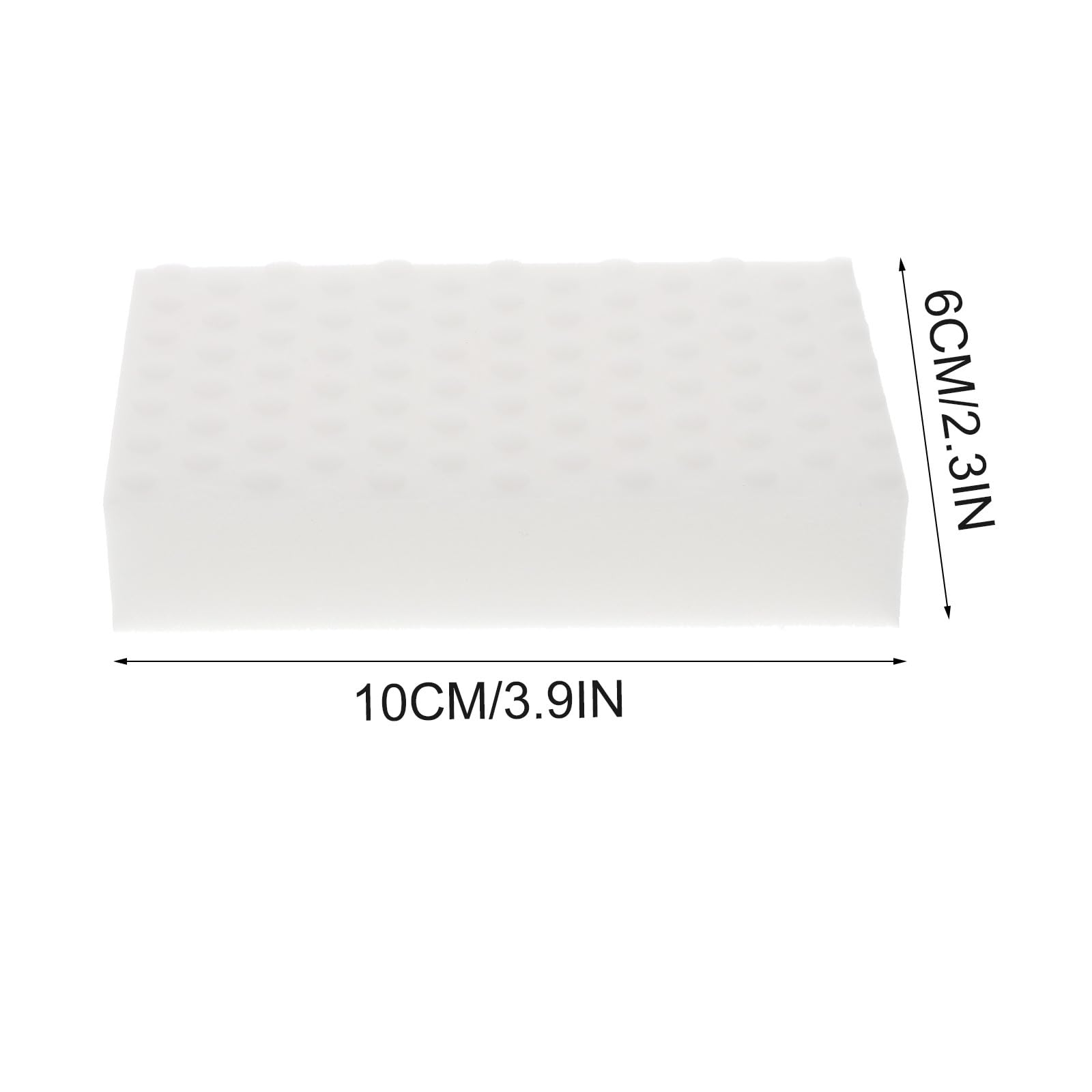 Lot de 10 Éponges de Nettoyage en Blanche Haute Densité pour Vaisselle, et Confortable Cuisine