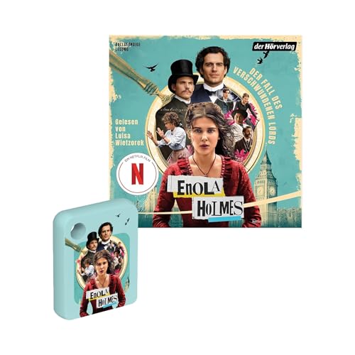 Jetons audio Enola Holmes Galakto pour livre audio enfant dès 4 ans
