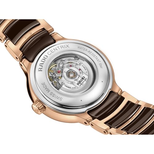Rado -Centrix-Womens-Swiss Automatic Watch-Stainless Steel-Sapphire Crystal -35mm3
