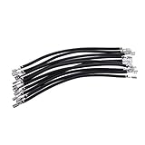 Material del núcleo: cobre Sharplace 10 Piezas Cable Conector Power Jack de Material de Núcleo de Cobre - 4 Niveles