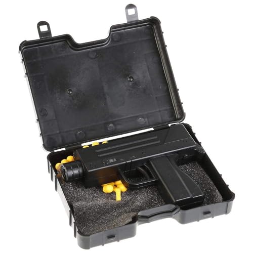 Image of Popo Toys PUBG MAC-10 SMG Airsoft Gun | Half Alloy Die-Cast |25 Soft BB Rubber Bullets + 50 6mm BB Bullets | Best Gift for Boys /Girls /Kids |