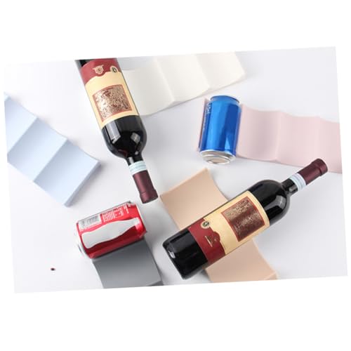 TIDTALEO 3pcs Organizador apilable para botellas plástico miniatura 3