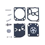 HIPA Carburetor Rebuild Kit RB-129 Assembly for Poulan P3314 P3314WS P3314WSA P3416 P3516PR P3818AV P4018AV P4018AV-BH P4018WM P4018WT Gas Saw ZAMA W-26 W-26B C1M-W26 C1M-W26B