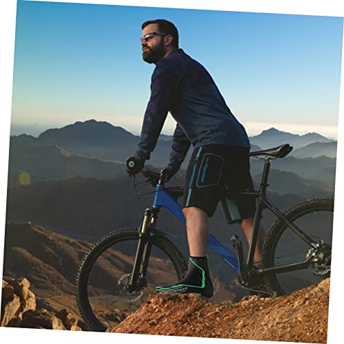 Cubrebota Ciclismo Impermeable Negro miniatura 2