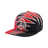 Ohio State Buckeyes NCAA Officially Licensed Adjustable Snapback Hat Team Color Split