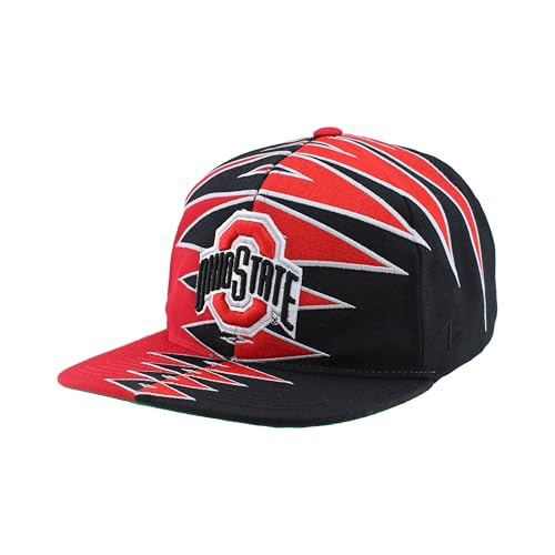 Ohio State Buckeyes NCAA Officially Licensed Adjustable Snapback Hat Team Color Split