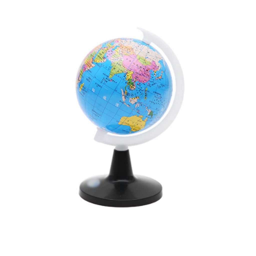 Globus świata Miniwereld met standaardbol, creatieve driedimensionale ornamenten, educatief geschenk, leer aardrijkskunde, voor school piękno i funkcjonalność