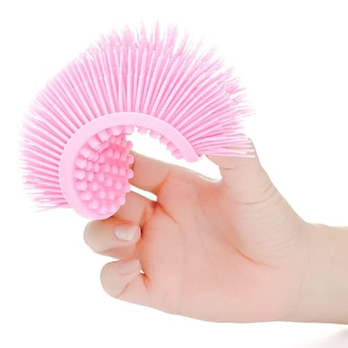 Image of Back Scrubber Shower Bath Brush Long Handle for Shower,Back Scrubber for Shower with Loofah & Exfoliating Mitt,Shower Brush for Bath Dry Brush,Body Brush for Unisex(Oval srubber,1,count)