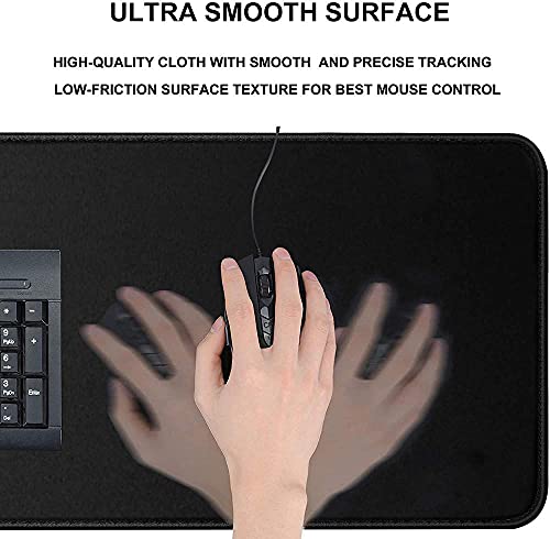 Tapis de souris de précision vitesse surface lisse pour configuration PC - 3