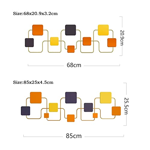 Crochet à vêtements mural avec support de rangement clés pour entrée compacte