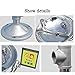 CUTPOIY Emergency Eye Wash Station& Shower Set, 304 Stainless Steel Eyewash Station Shower with ABS Basin for Factory/Lab/Machinery/Building Industries, Style 1-Without Pedals