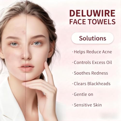 Image of 240 Count Soft Dry Wipe Dot Texture, 3 Pack | Lint Free Facial Cleansing Towels Disposable, Dry and Wet Use for Sensitive Skin, Makeup Removing, Surface Cleaning