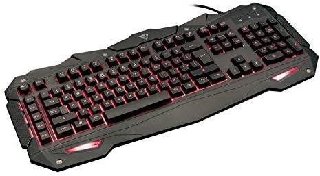 Trust Gaming GXT 840 Myra Gaming Keyboard LED Illuminated, UK Layout, Programmable , Black