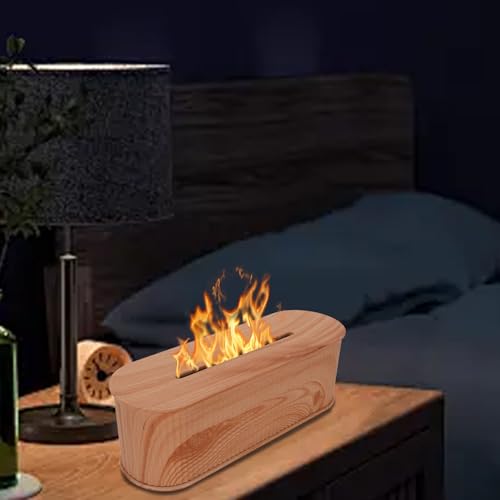 Difusor aromático eléctrico con efecto llama y tanque 300ml