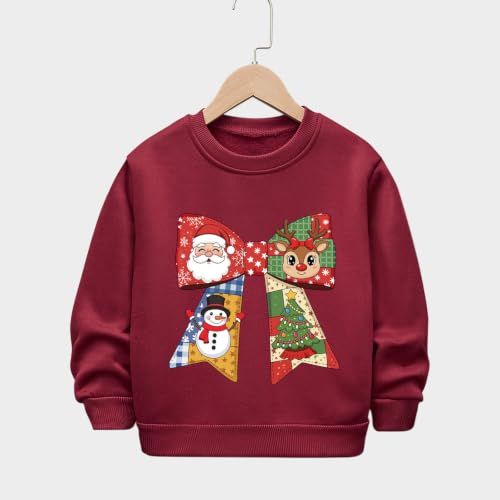 Christmas Sweatshirts for Girls Long Sleeve Crew Neck Shirts Fall Tops - image 6