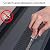 NILZA Black Metal Floor Transition Strip Aluminum Threshold Strip 2.4in Wide Flat Divider Strip, Doorway Edge Trim Ramp Reducer for Doorways Flooring Gaps Vinyl Floor Transition(Black,90cm(B))