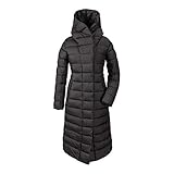 die voluminöse, fest angenähte Kapuze und die Rippbündchen in den Ärmel bringen weiteren Tragekomfort mit