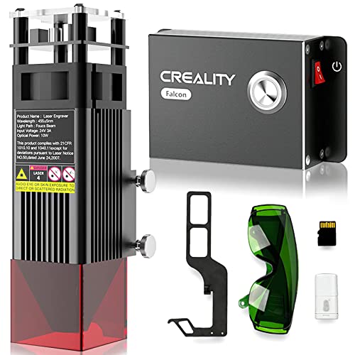 Creality Módulo láser de 10 W para impresora 3D, módulo láser para Ender-3 Neo, Ender-3 V2 Neo, Ender-3 Max Neo, Ender-3 V2, Ender-3, Ender-3 Pro, Ender-3 S1, Ender-3 S1 Plus, Ender-3 S1 Pro
