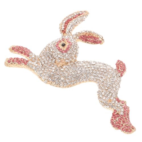 Broche lapin strass : le cadeau idéal de Pâques pour femme chic