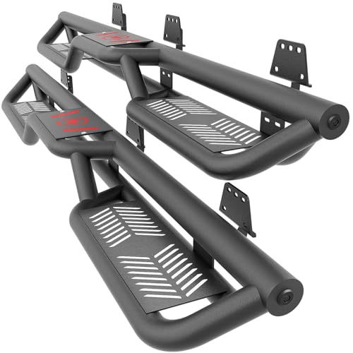 Estribos laterales Dodge Ram 1500 2019-2026 en acero miniatura 1