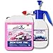 Produktbild Snow Foam Auto-Reinigungsschaum Aktivschaum im Set mit Pump Sprüher und ohne: pH-Neutral, Lack- & Folien-Schutz in Pink, Blau, Klar  Intensive Pflege & Vorwäsche (Pink, 5 Liter inkl. Schaum Pistole)