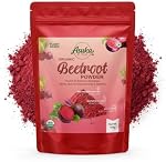 Asuka Organic Beetroot Poudre 454g (1 lb) — USDA Poudre de racines de betterave biologique, crue et à ingrédient unique certifiée - Végétaux, sans gluten et non OGM