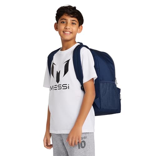 Image of Messi Lifestyle Backpack, Bookbag with Pockets & Adjustable Straps