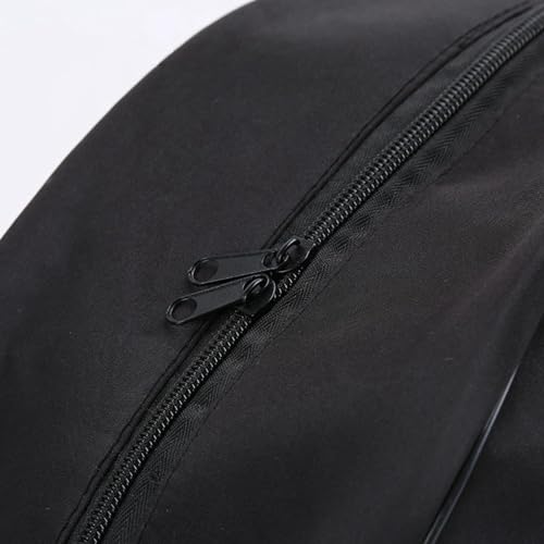 Bolsa de rueda de yoga con diseño de mandala negro y gran capacidad de 36x14cm 5