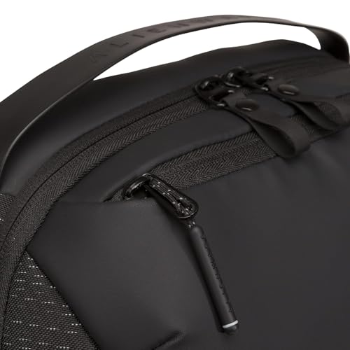 Image of Yours Choice Alienware 17 inch Nylex Anti-Scratch Interior|Padded Shoulder Strap|Weather Resistant|Shockproof|Impact Resistant|AW Horizon Commuter Backpack 24L|AW423P-GalaxyWeave Black