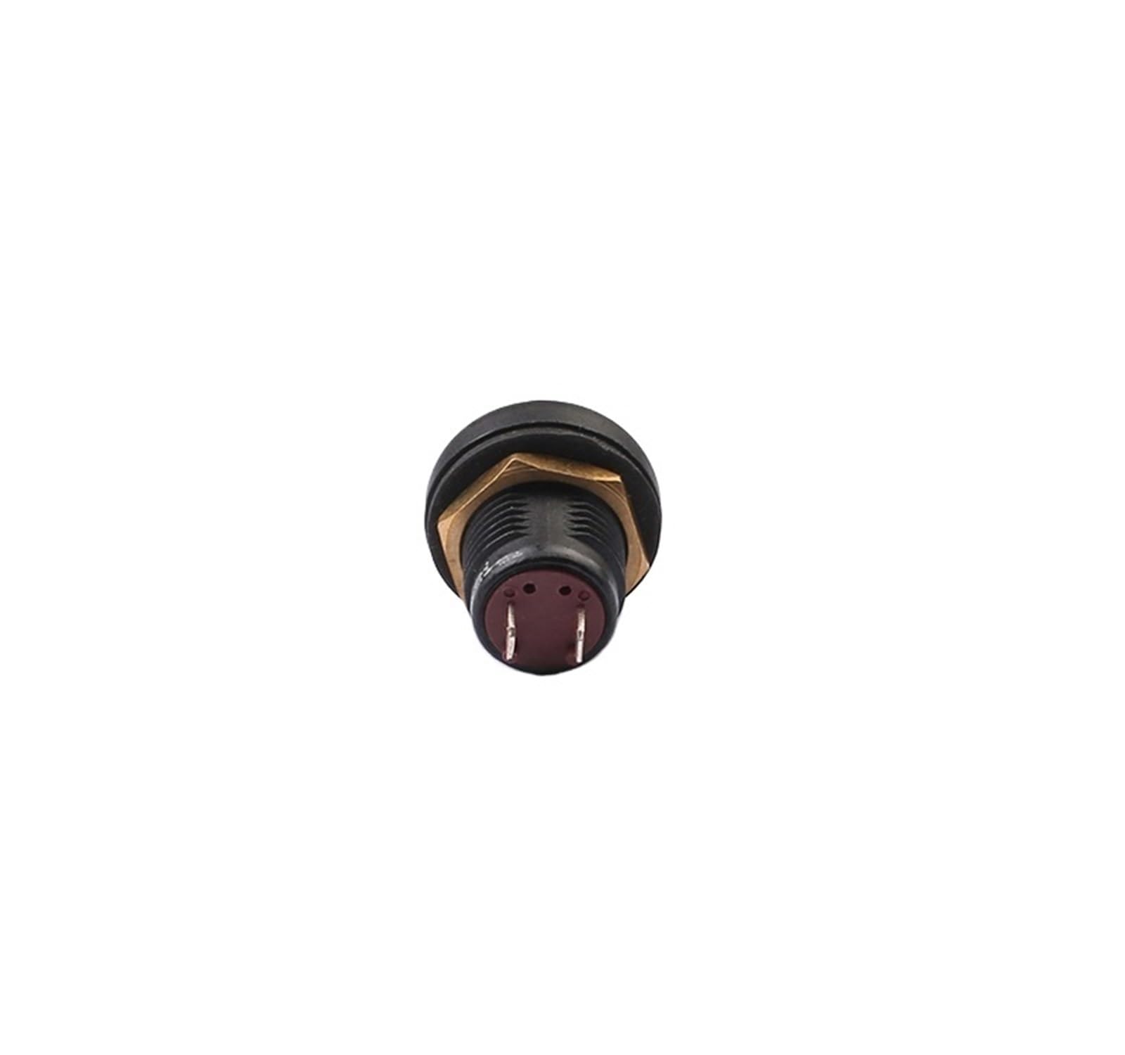5 stück 12mm Push Button Schalter IP67 Wasserdichte Fixierung Momentary Schalter(WHITE,Momentary)