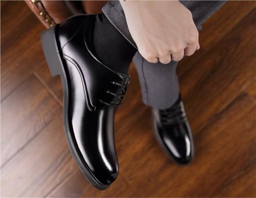 Men’s Premium Leather Lace Up Oxford Shoes Comfortable Stylish Design for Office and Formal Settings3