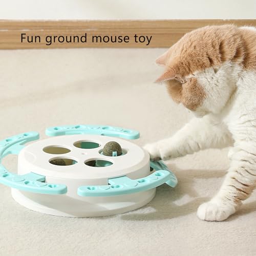 Puzzle interactif pour chats stimulation mentale activité menthe intérieur - 4