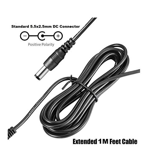 QCandid Smps Adapter 12V - 5A (60 W) Power Supply with 2.5mm Jack (2 Year Warranty) Black - Image 6