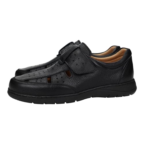 Sandales en cuir homme Anton avec velcro réglable pour vos marches quotidiennes estivales