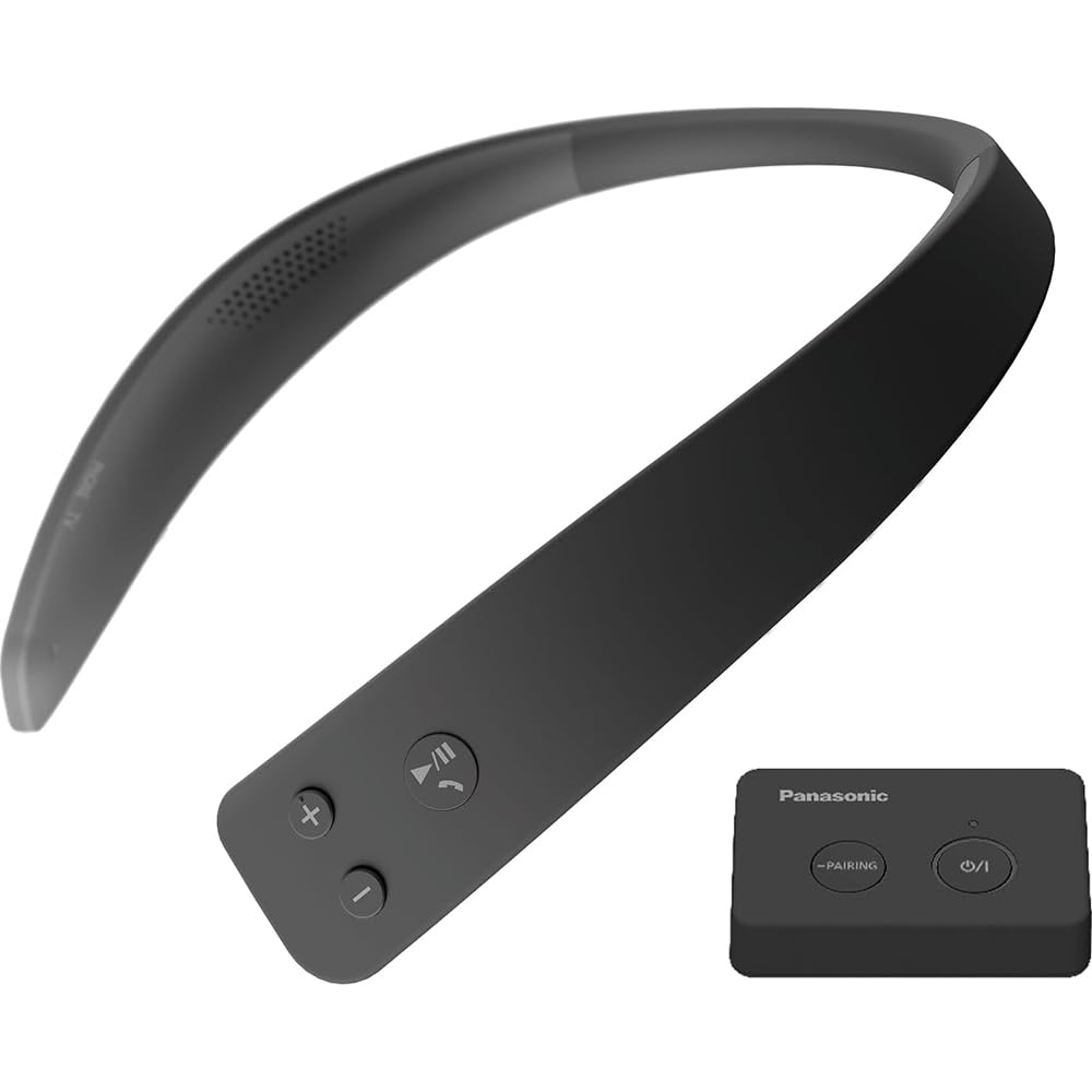 み*え様 【新品】未開封　Panasonic SC-WN10-W ネックスピーカ Panasonic SC-WN10 Wireless Wearable TV Neck Speaker Bluetooth