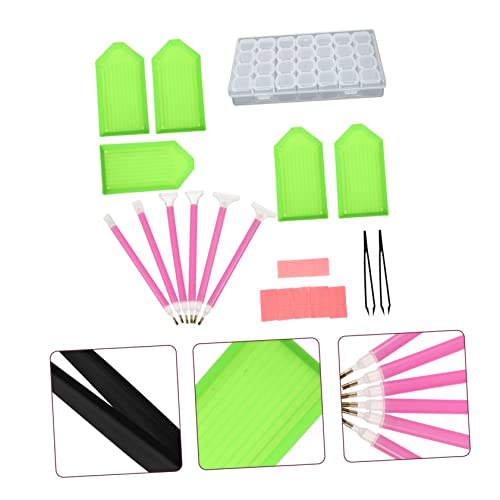 SAFIGLE 2 Conjuntos De Ferramentas Acessórios Para Pinturas De Diamante Caneta Para Pinturas De Diam