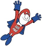 Bud Man Retro Budweiser Beer Vinyl Decal //Any-Size// BudMan Stickers for Car Bumper Window Bar Fridge Laptop Tumblers (3 inch)