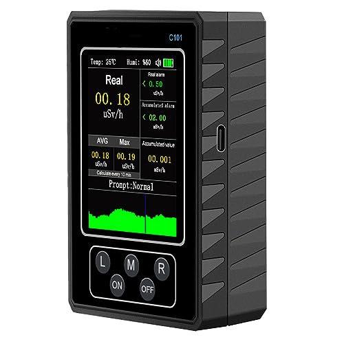 Detector Portátil de Radiación Nuclear con Pantalla LCD miniatura 3