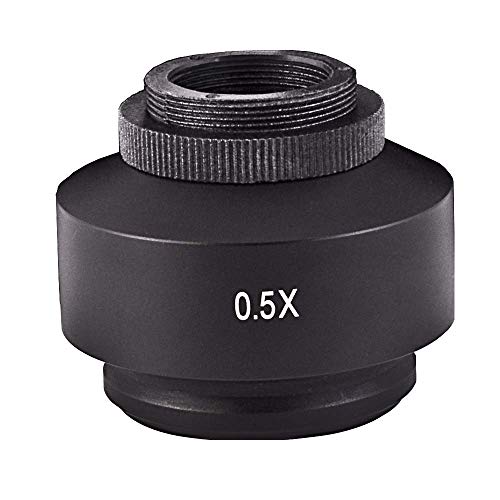 Image of Motic 1101000300782, C-Mount Camera Adapter for 1 /2 inch Chip Sensors, 0.5X Magnification
